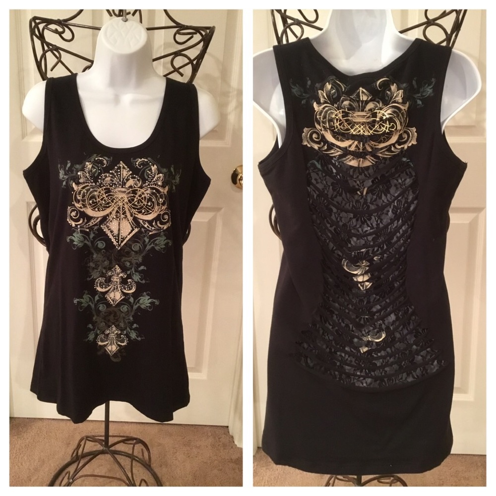 PLUS SIZE TANK TOP